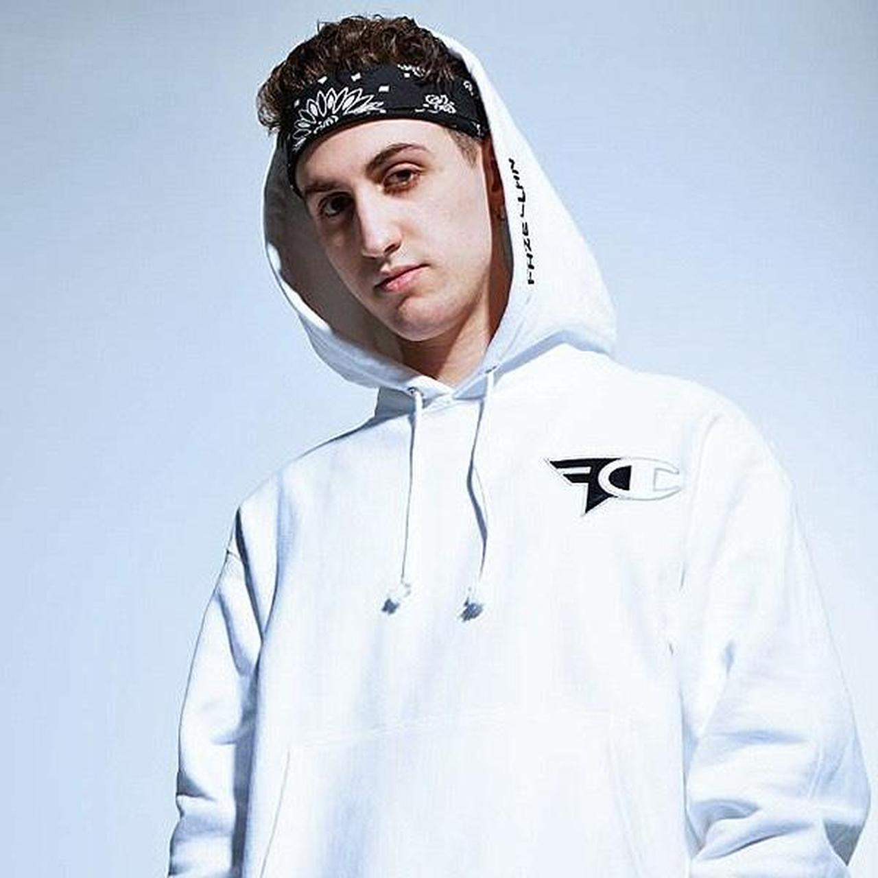 Faze champion hoodie white sale