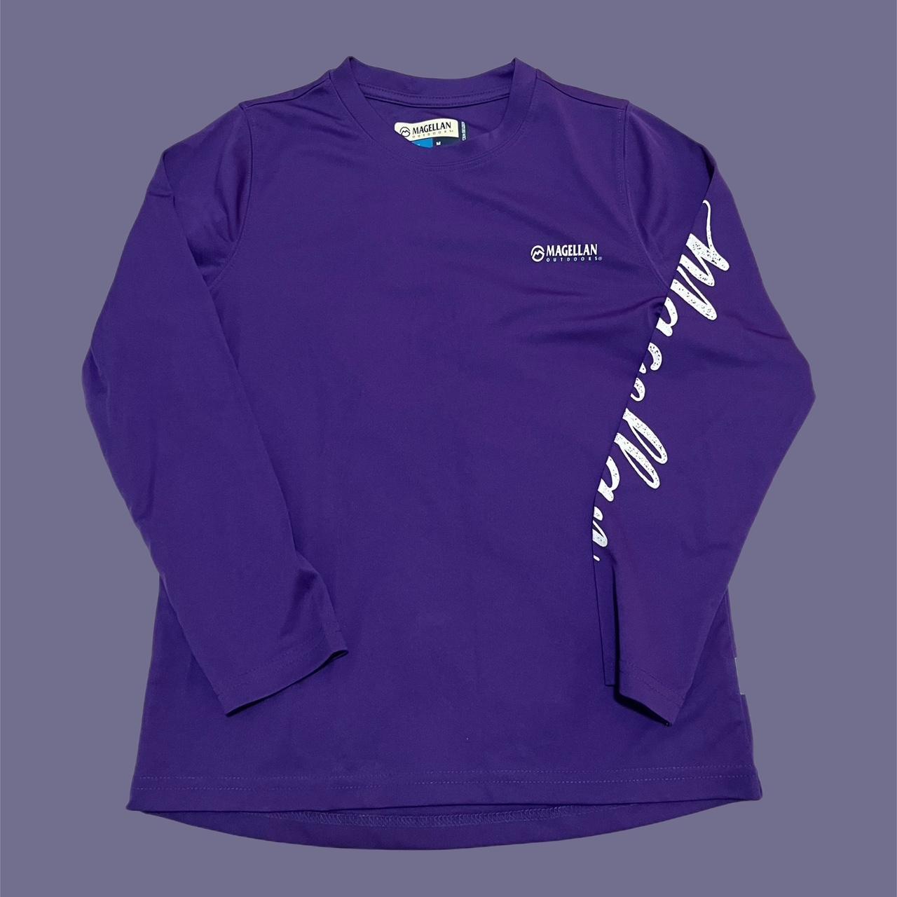 Purple Magellan Kids Fishing Shirt size: - Depop