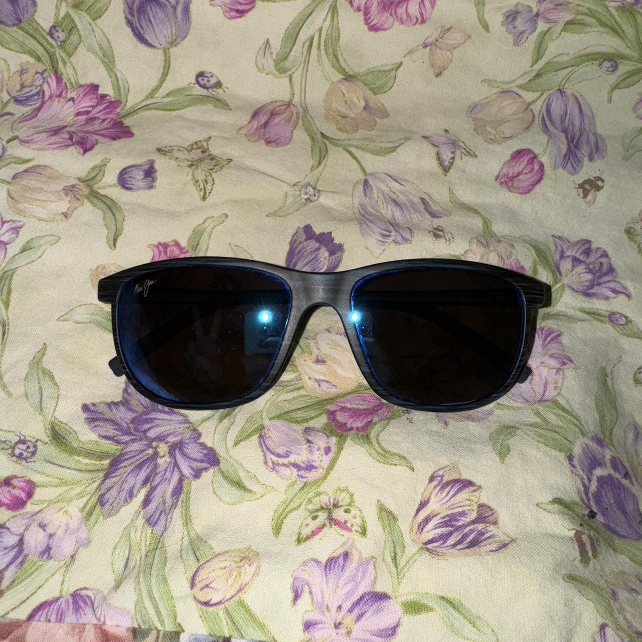Blue Maui Jim Lele Kawa sunglass model. sunglasses... Depop