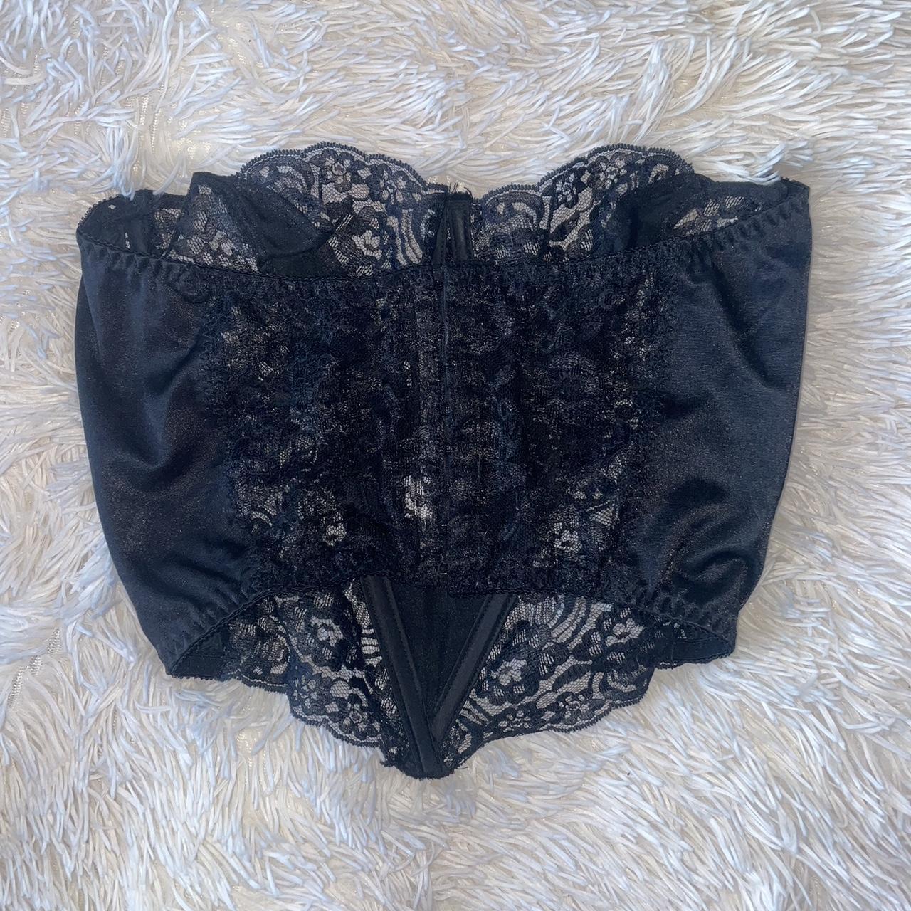 Christian Dior Women's Black Corset | Depop