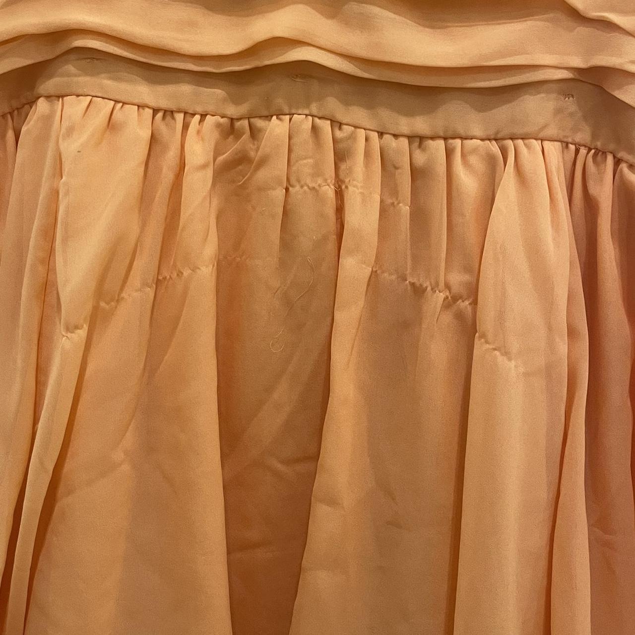 Abercrombie Orange Mini Dress! Size large petite,... Depop