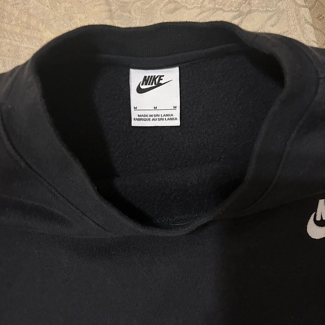 all black nike sweater