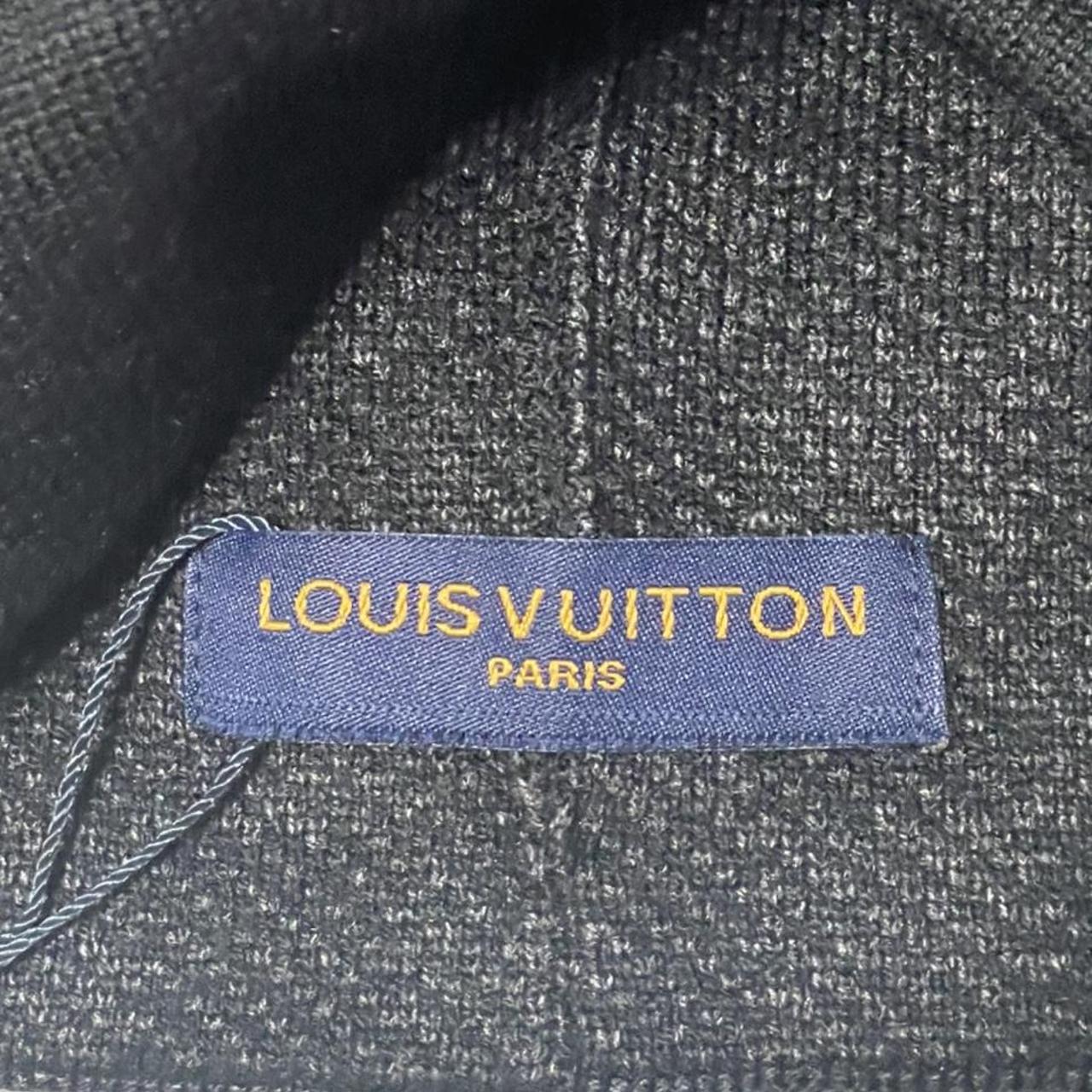 Louis Vuitton black beanie brand new - Depop