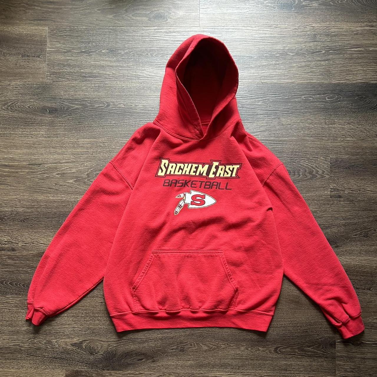 Sachem east Hoodie Size: L save money with... - Depop