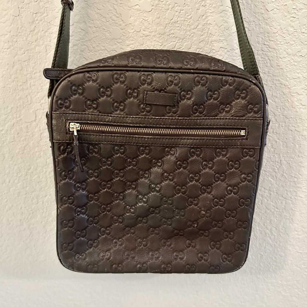 Gucci man bag Been used a few times but practically - Depop