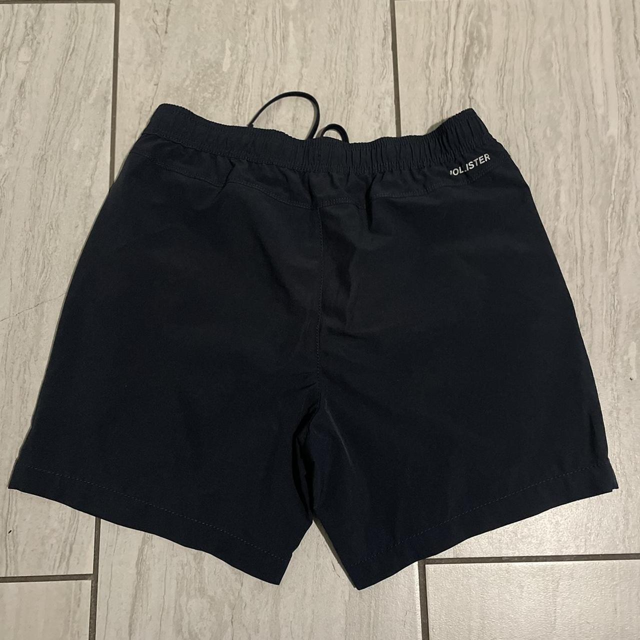 Hollister Co. Men's Navy and Blue Shorts | Depop