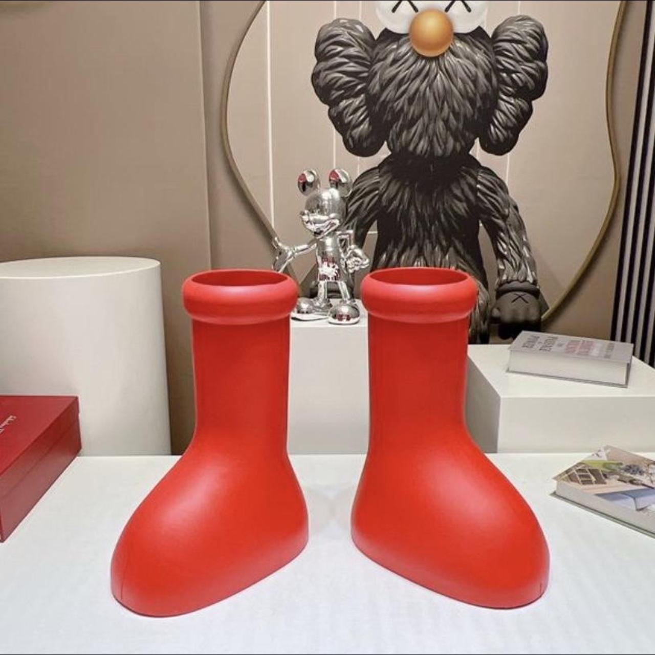 The Mschf Astro Boy Boots Depop