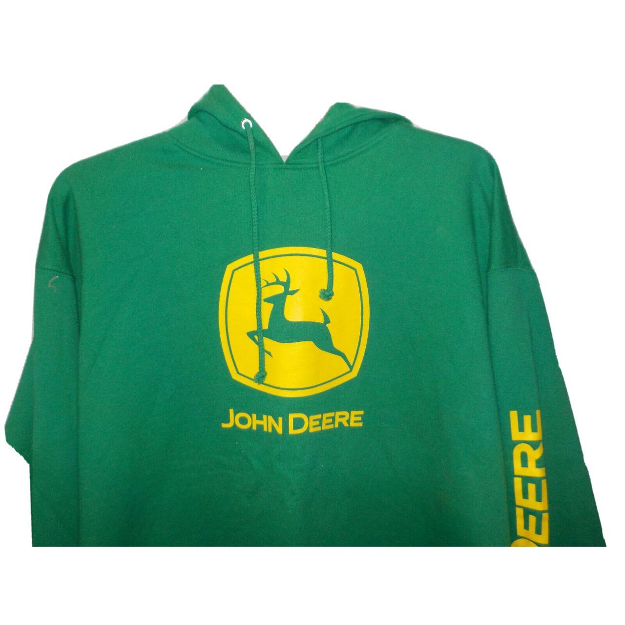 John Deere Men's Green Sweatshirt | Depop