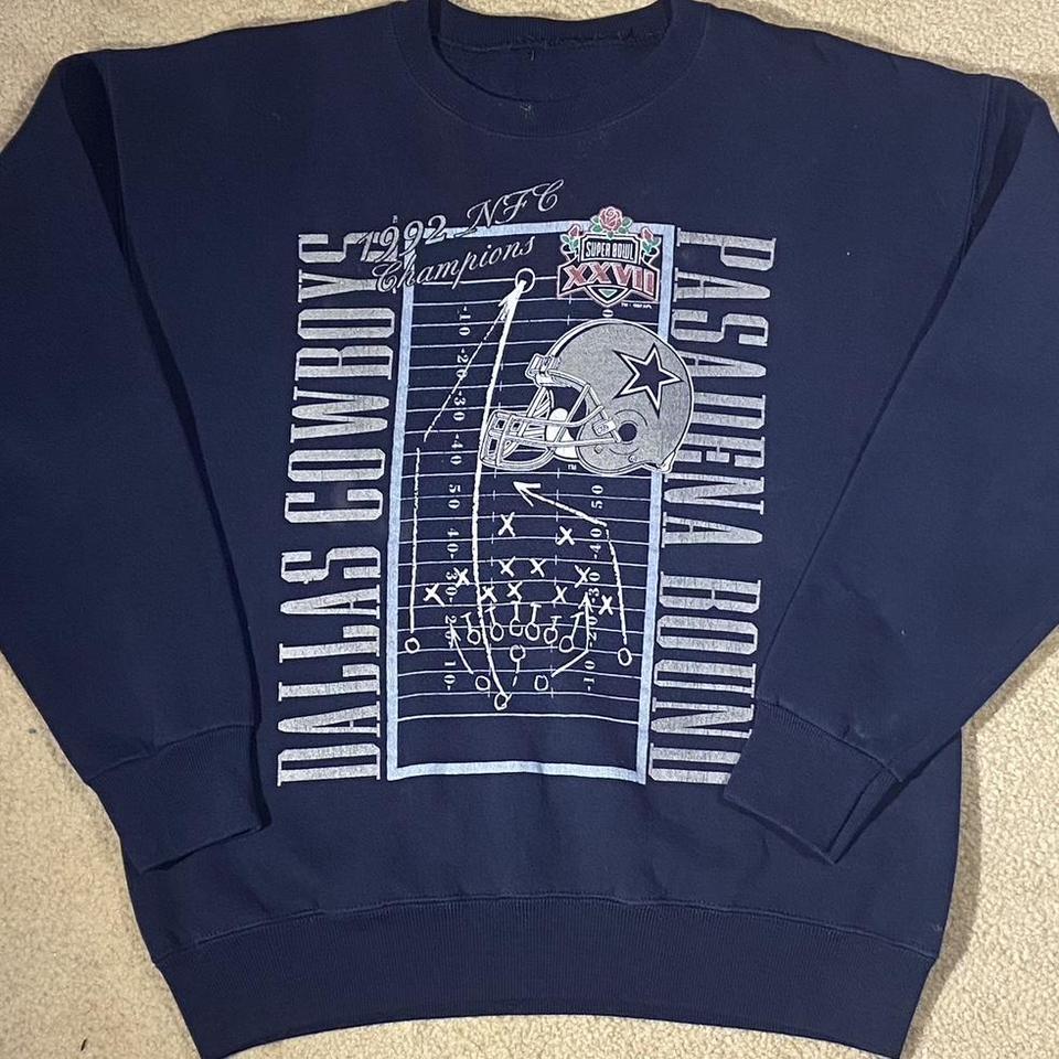 Vintage 1993 Dallas Cowboys sweatshirt Graphic is in - Depop