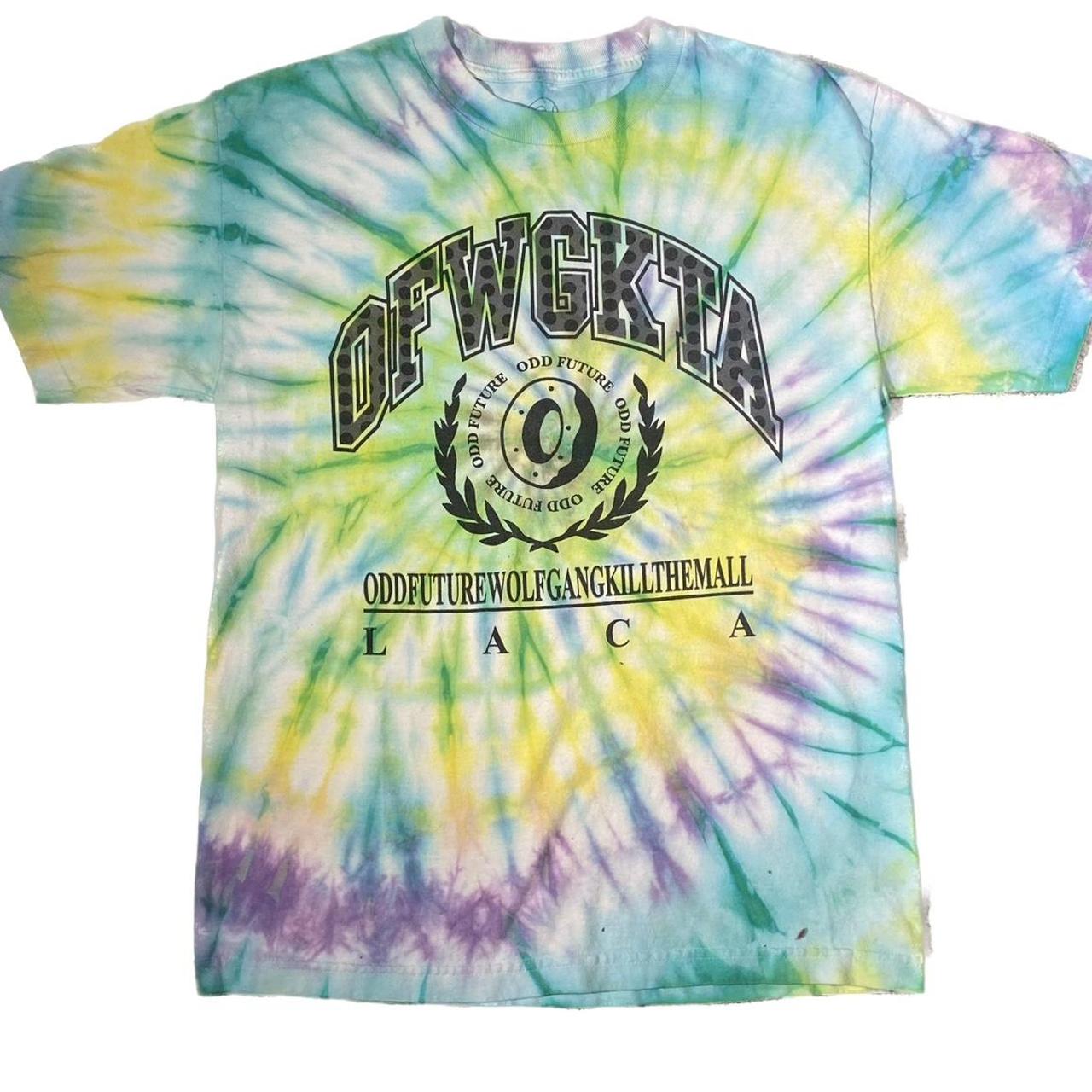 Basic Logo Longsleeve Shirt - Purple Tie Dye - Odd Future OFWGKTA