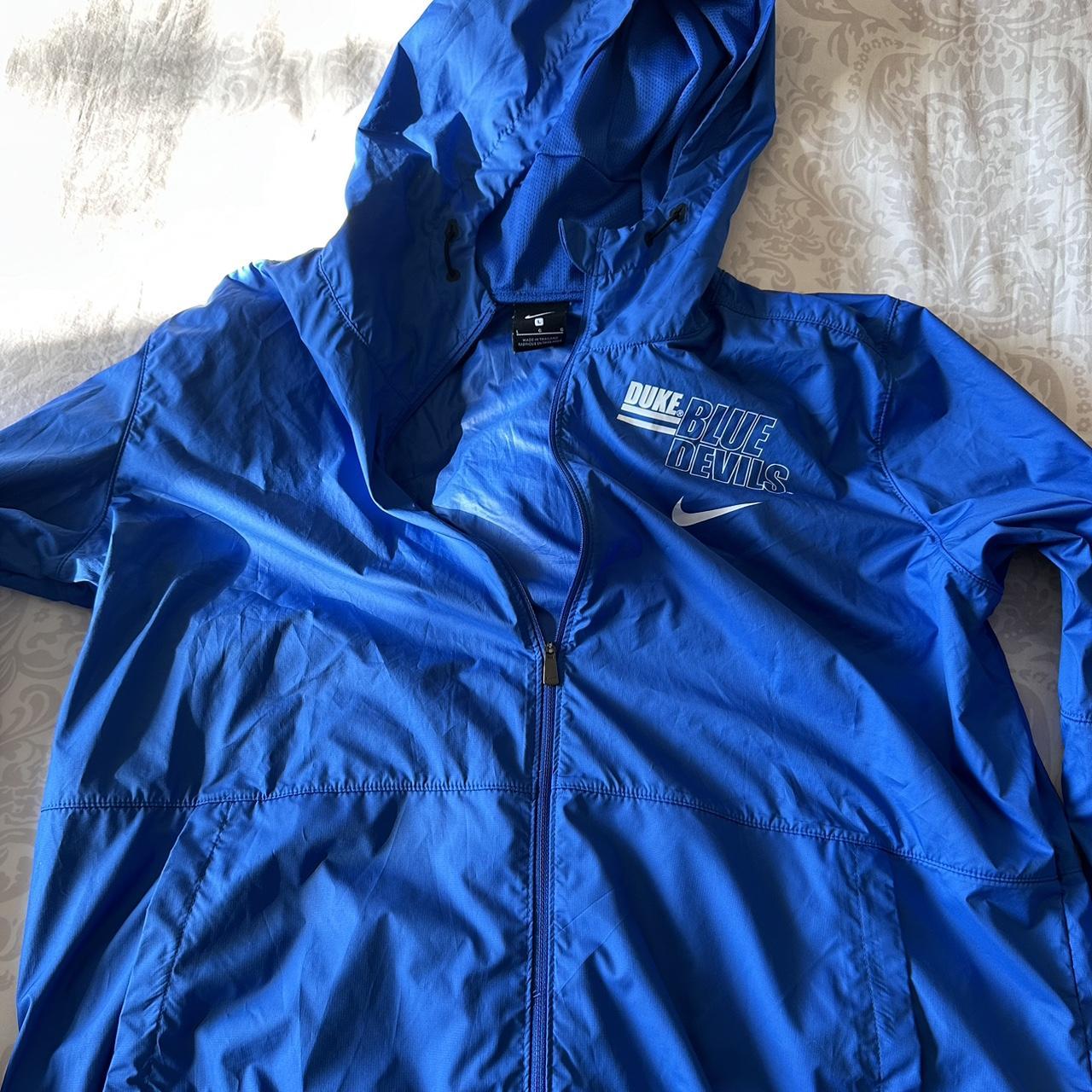 NIKE dri dit DUKE BLUE DEVILS windbreaker full zip. Depop