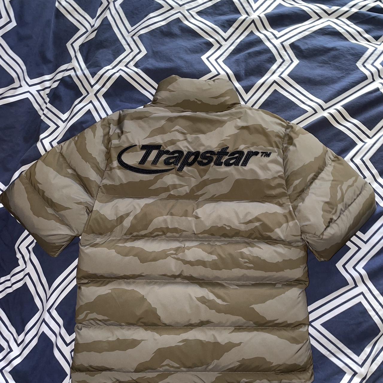 Trapstar Men's Khaki Coat Depop