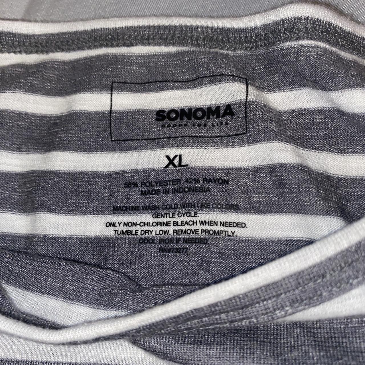 Women's Sonoma stripped sweater Super soft and - Depop