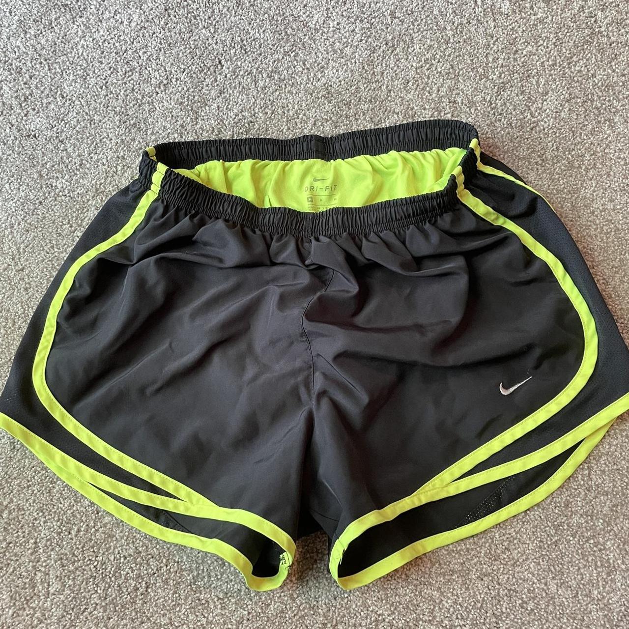 womens nike shorts green