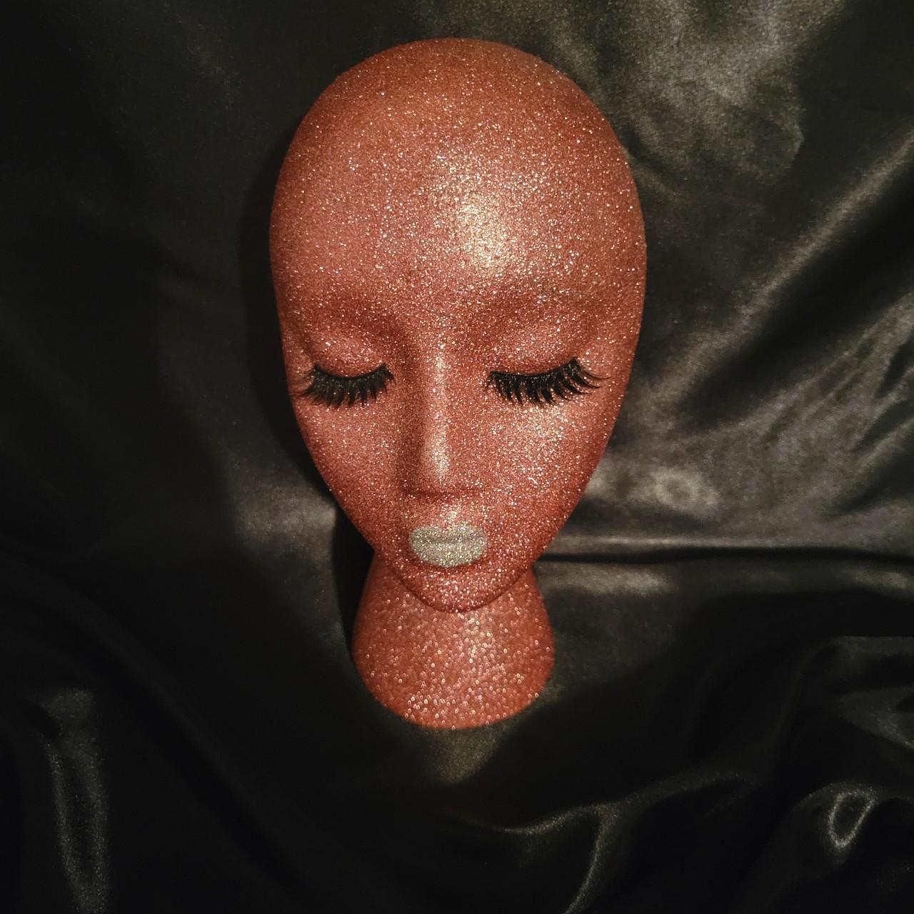 Female styrofoam mannequin head. Great for - Depop