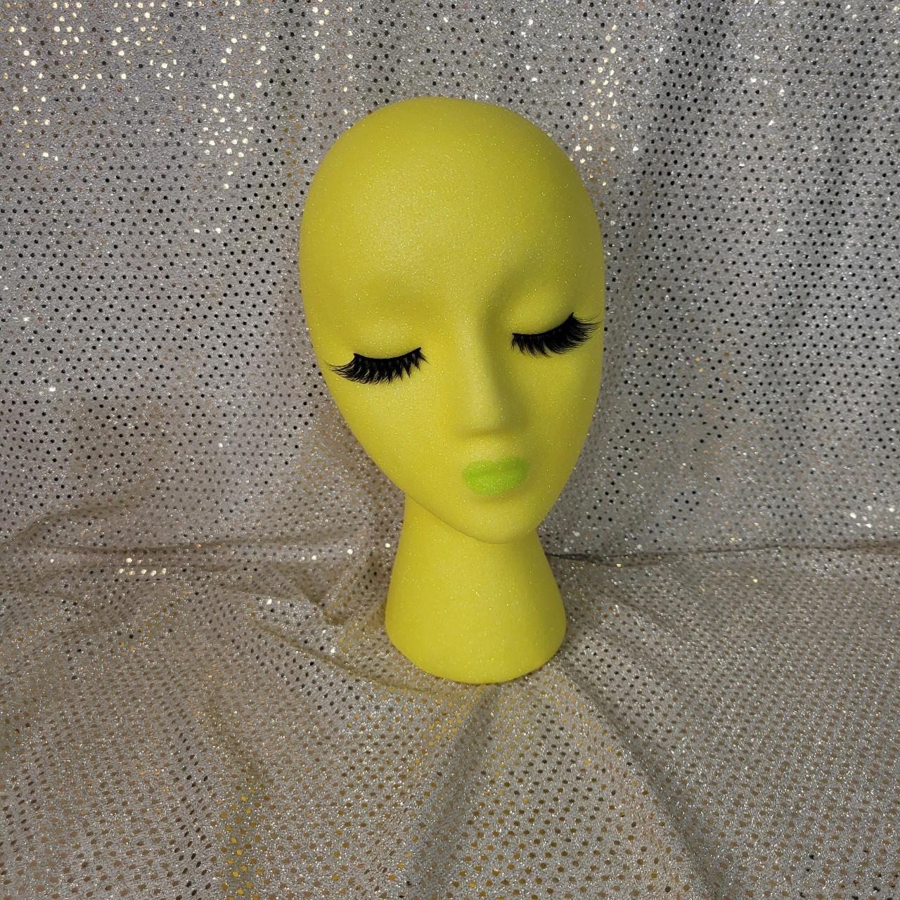 Female styrofoam mannequin head. Great for - Depop