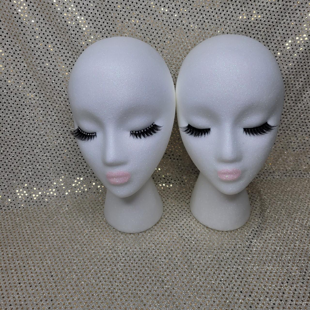 Female styrofoam mannequin head. Great for - Depop