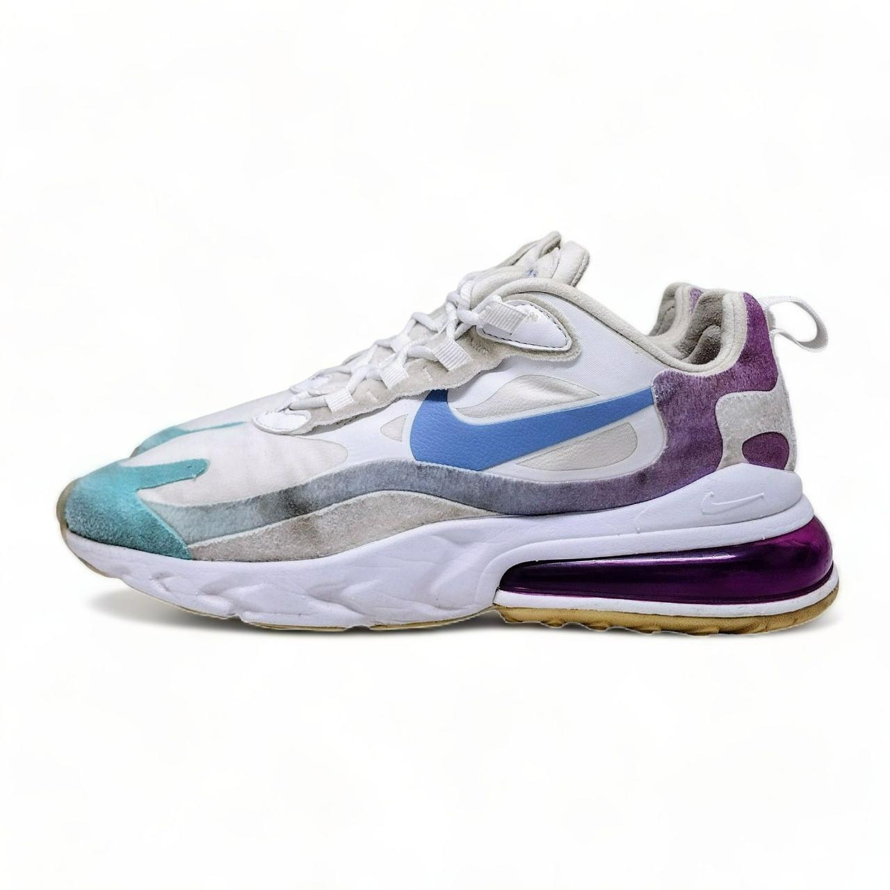 Nike air max top react 270 purple gradient