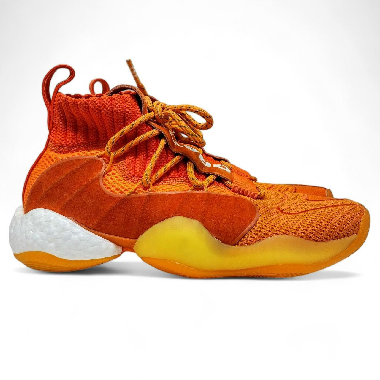 Adidas Pharrell x Crazy BYW Orange Shoes Boost. Depop