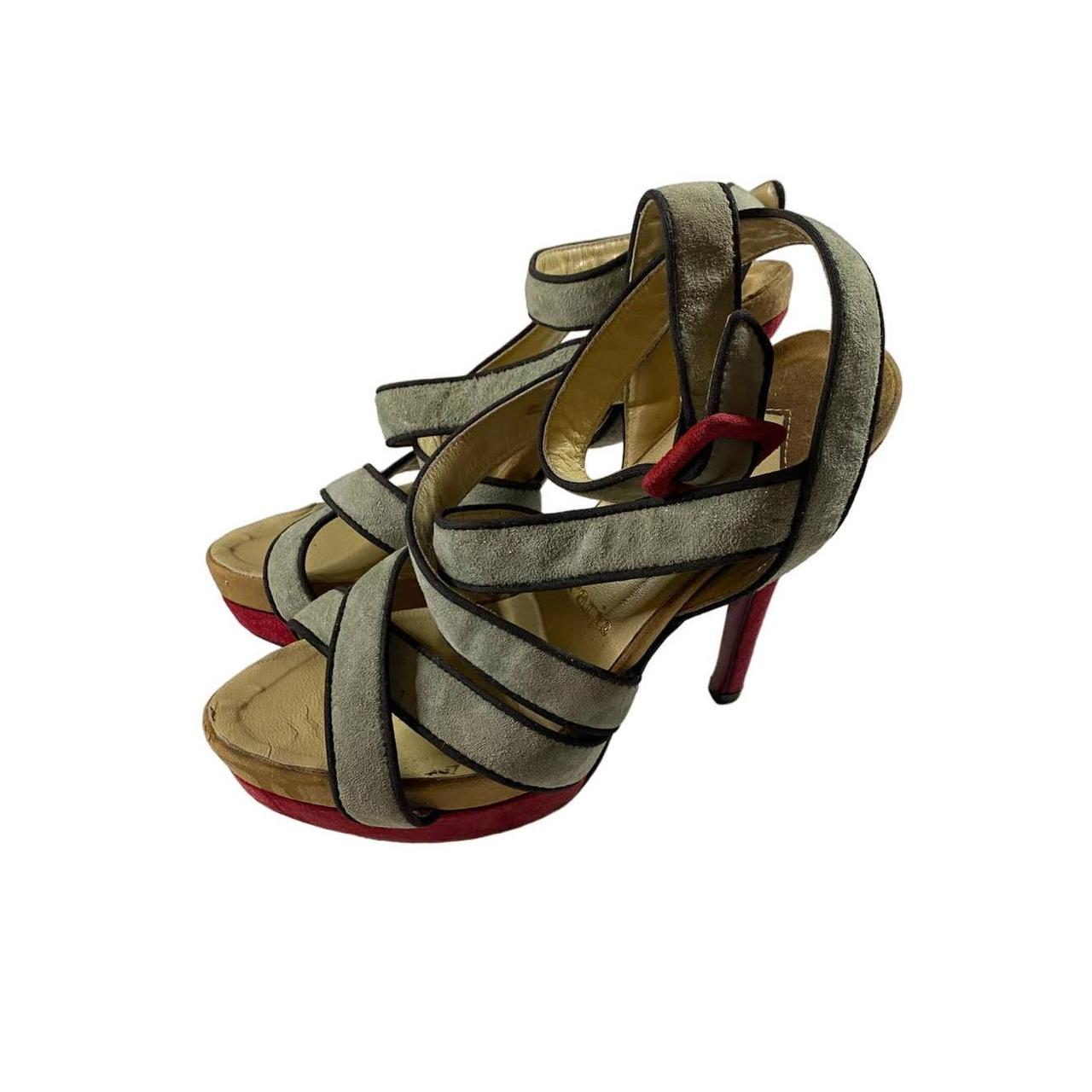 Strappy louboutin sale