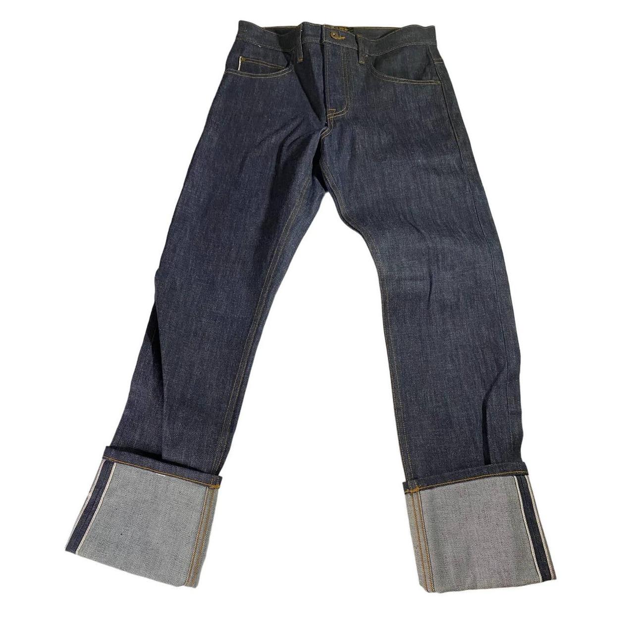 Bravestar Cone Mills Selvedge Slim Taper Jeans Men's - Depop