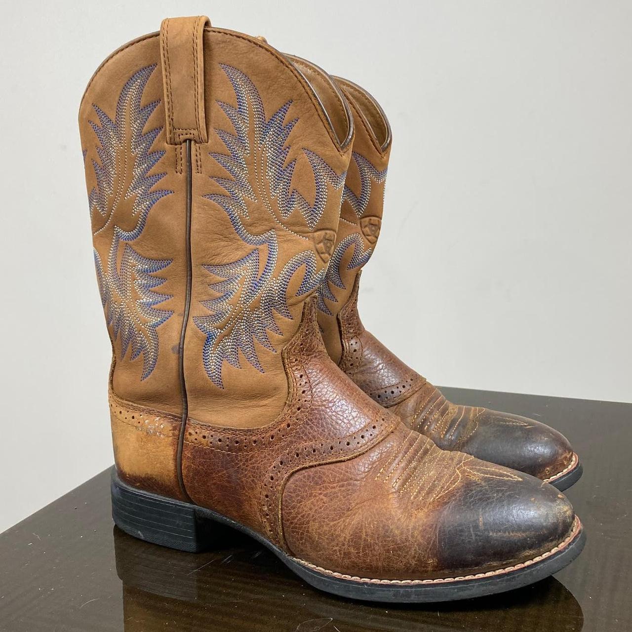 Ariat heritage stockman western boot hotsell