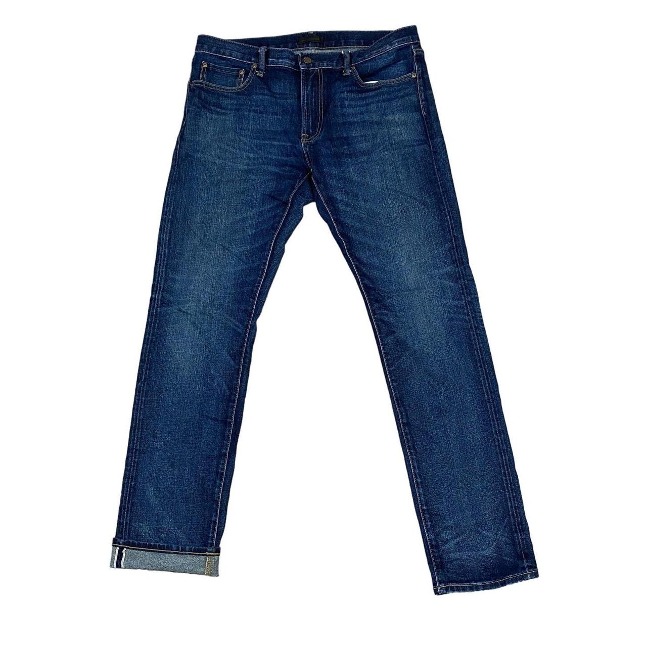 Uniqlo Kaihara Selvedge Slim Straight Low Rise Depop