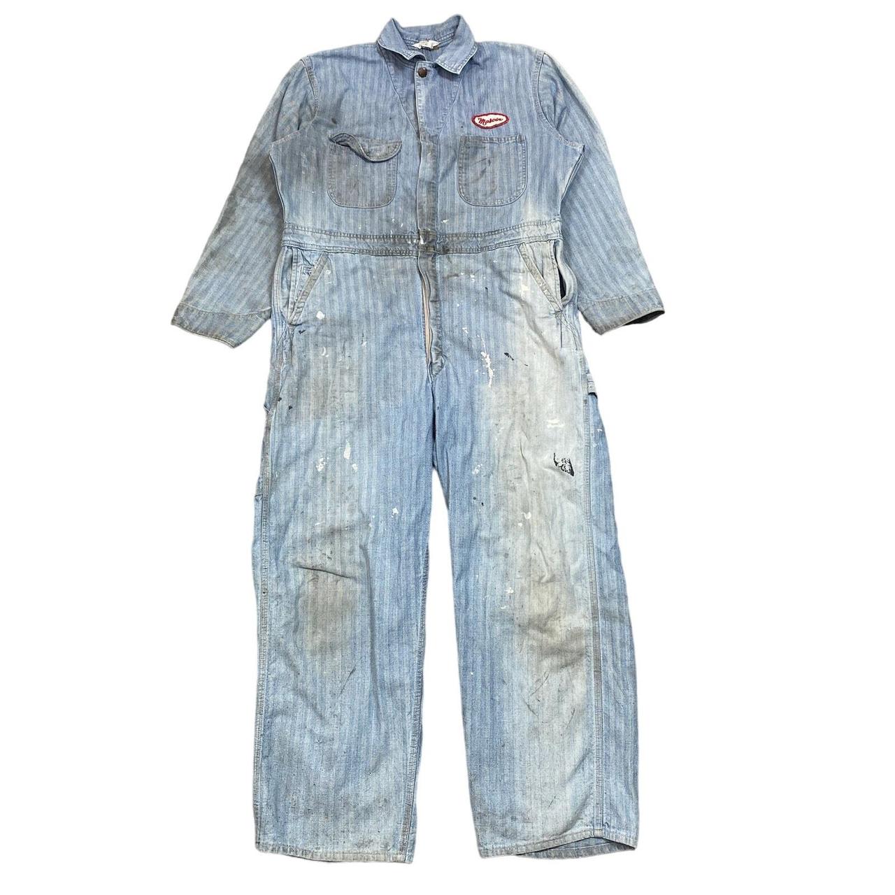 60〜70s Montgomery Ward Denim CoverAll 70s “Montgomery Ward” Denim Coverall