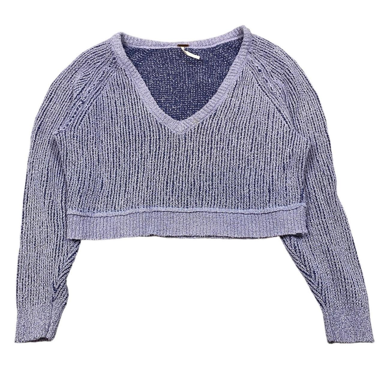 Free people high low v sweater hotsell