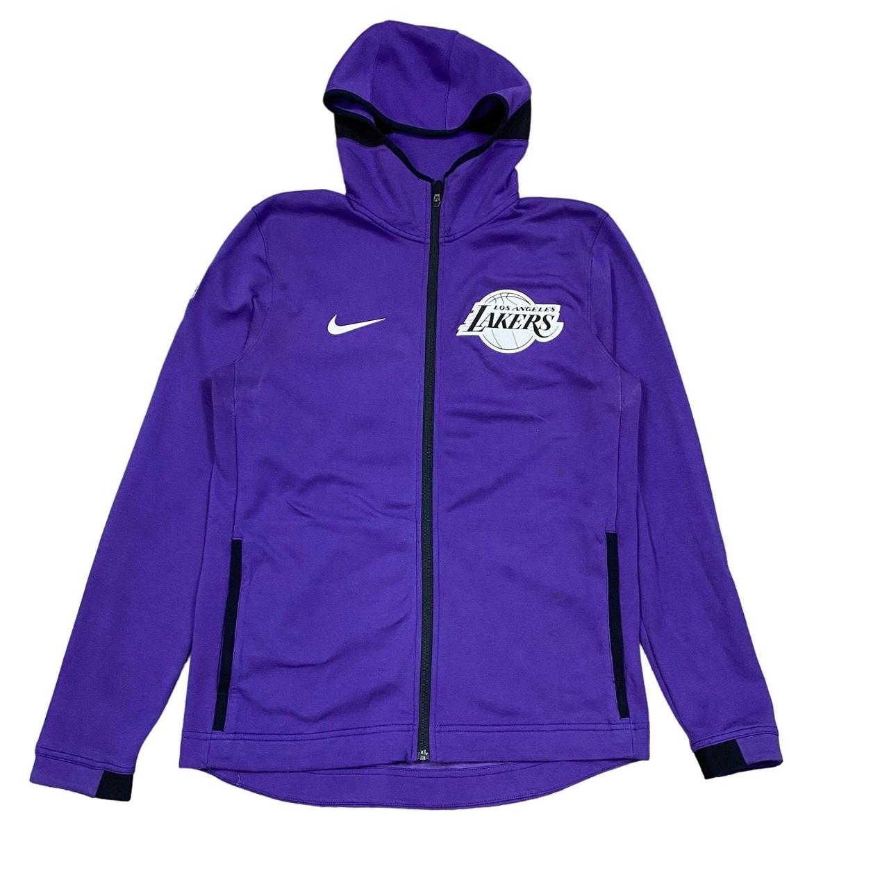 nike lakers full zip hoodie