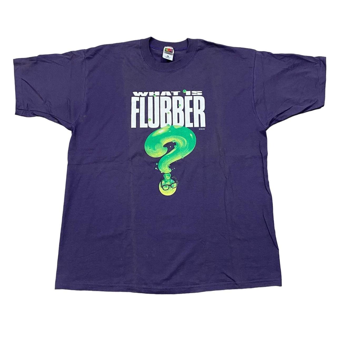 Vintage 90s Flubber Movie Promo Tee Shirt Men's XL | Depop Vintage 90s Flubber Movie Promo Tee Shirt Men's XL | Depop