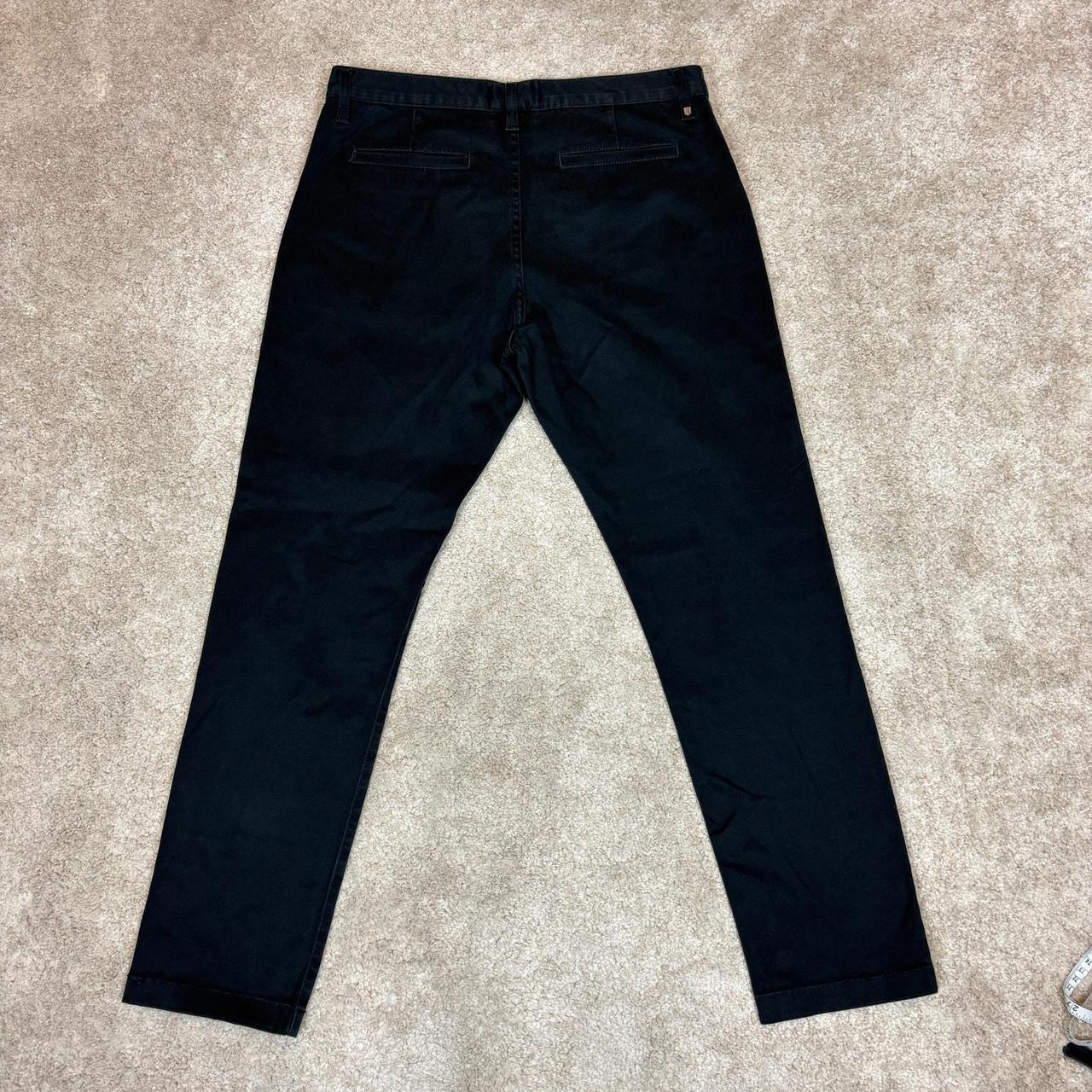 SAINT LAURENT PARIS チノパン 黒 2137124M0017 Saint Laurent Paris Men's Pants - Black - 32