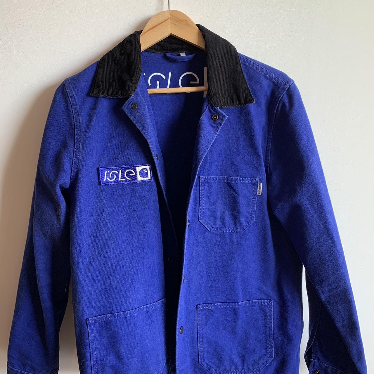 Isle Carhart blue work jacket | Depop