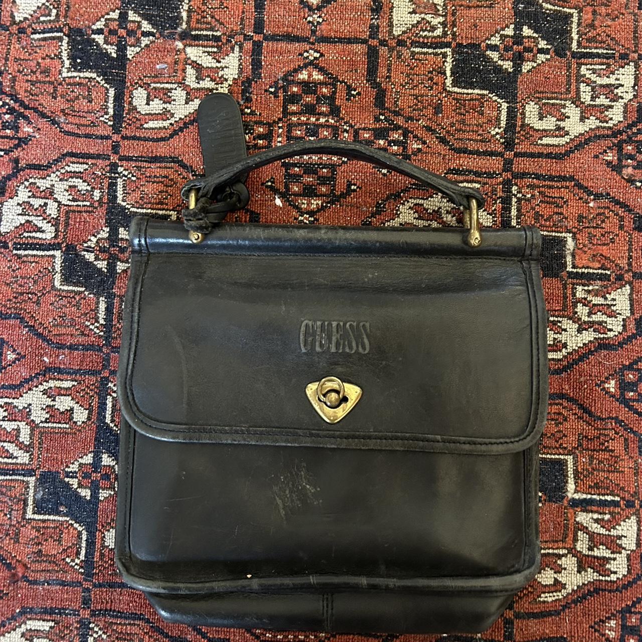 Guess hot sale suede bag