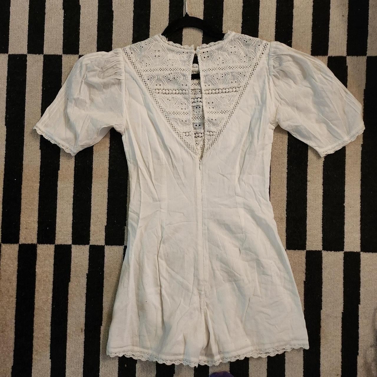 Source Unknown Women's Jumpsuit - White - XS – Si… - image 2