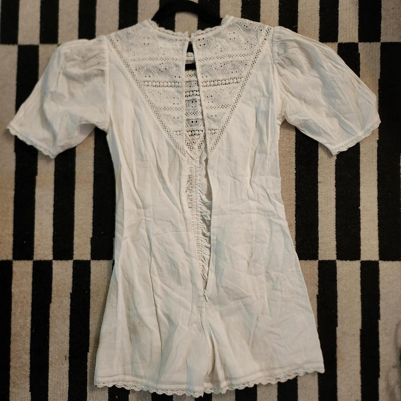 Source Unknown Women's Jumpsuit - White - XS – Si… - image 3