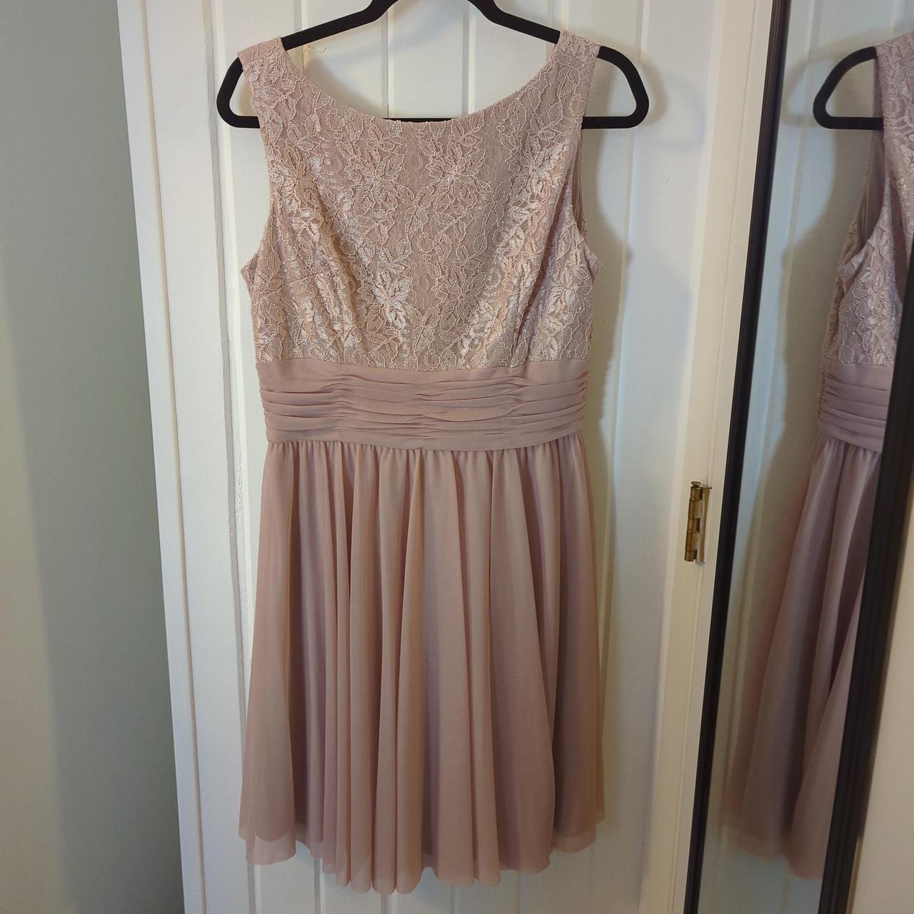 Jessica howard hotsell champagne dress