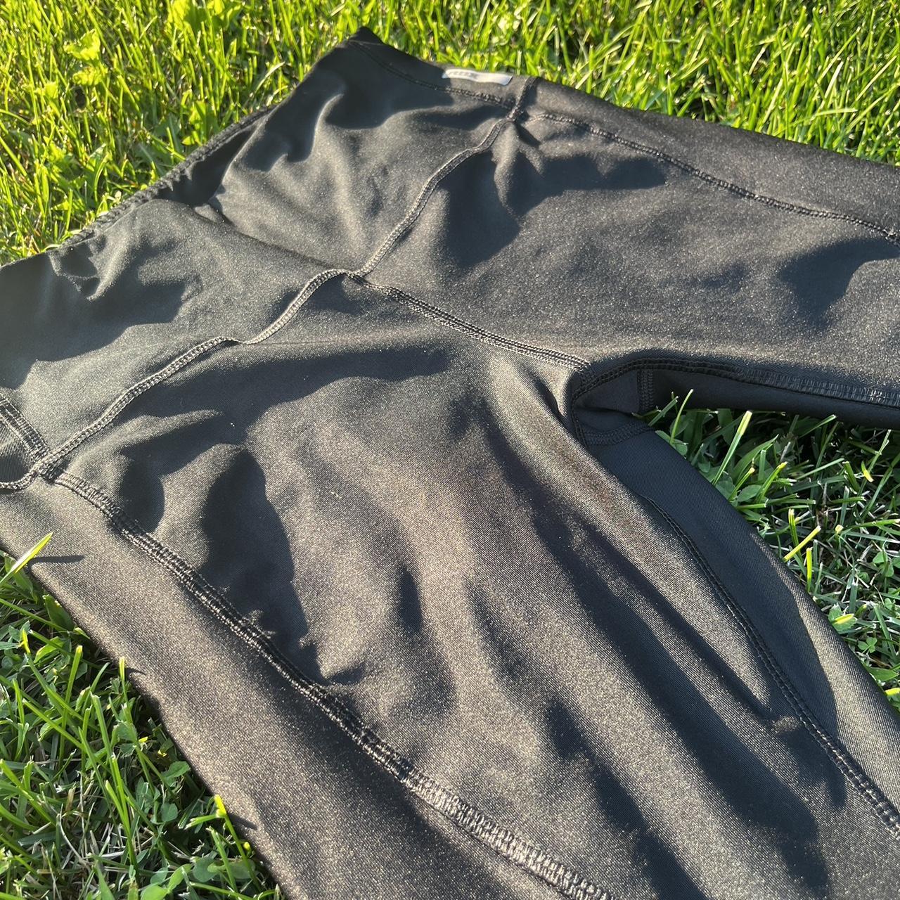 black RBX joggers! the knees have a mesh detailing! - Depop