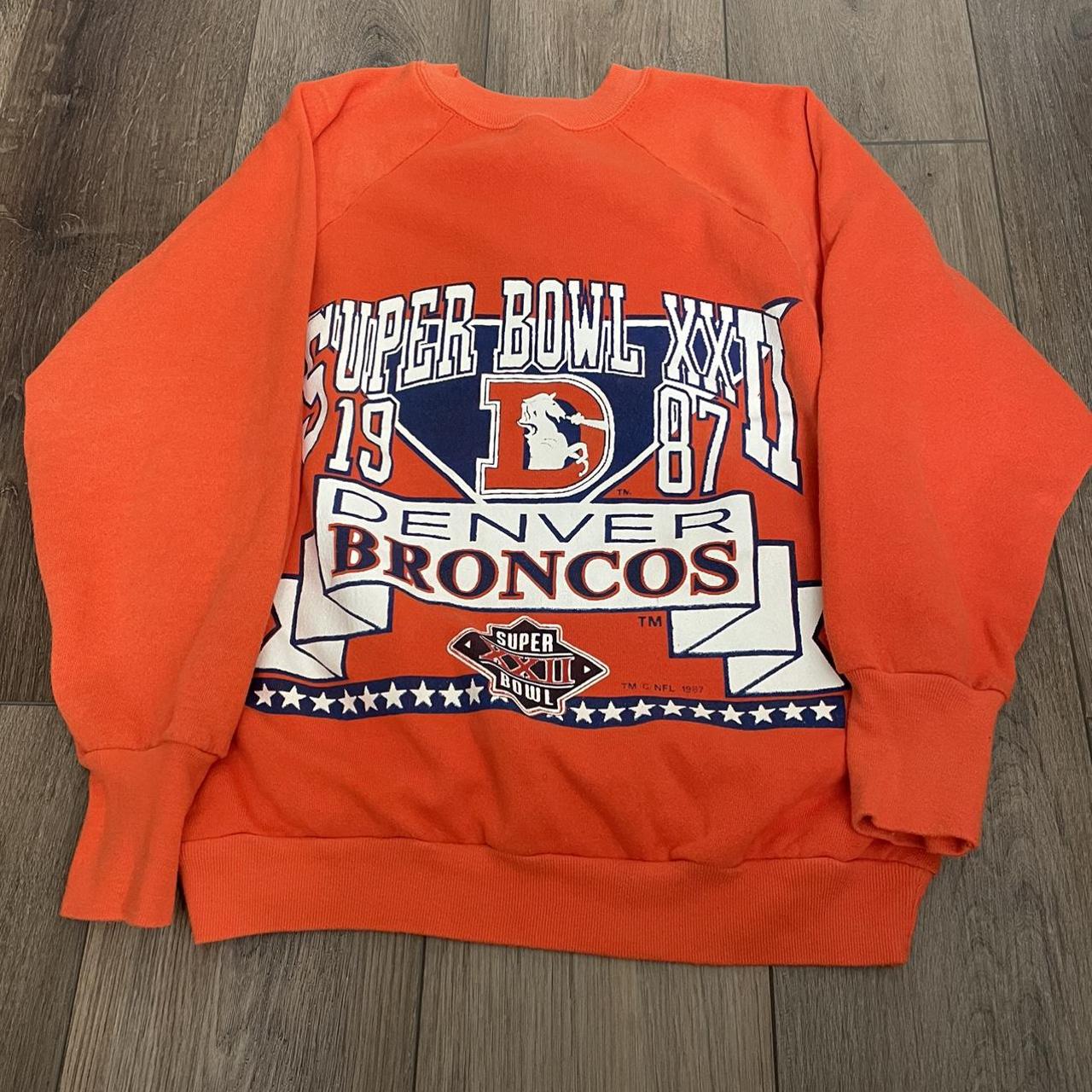 Vintage Lee Denver Broncos Sweatshirt size: - Depop