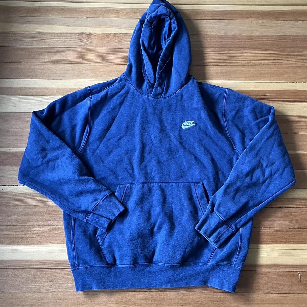 mens dark blue nike hoodie