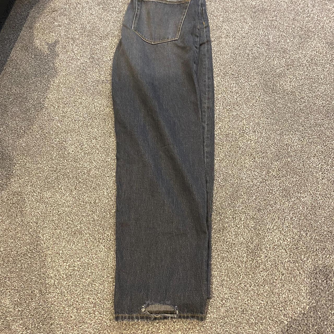 ASOS Design Men's Grey Jeans Depop