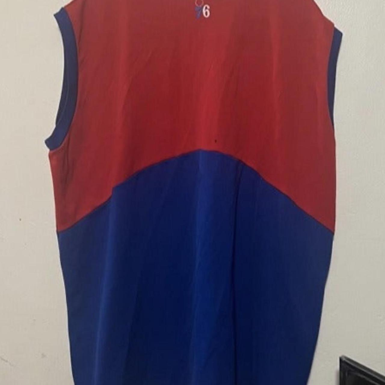 MEN'S VTG MAJESTIC NBA PHILADELPHIA 76ERS BASKETBALL - Depop