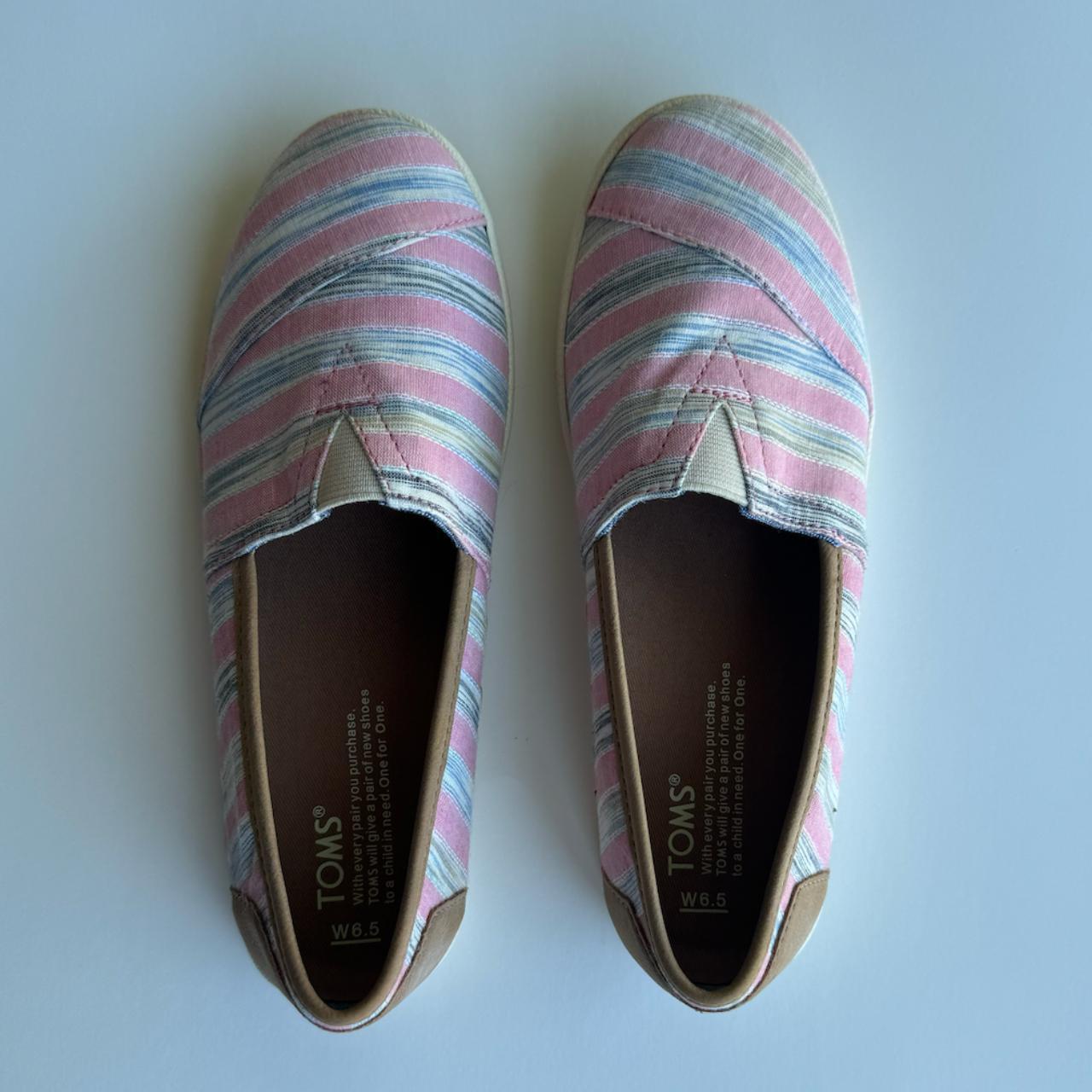 Footwear Shoes Like Toms Womens Distressed Canvas Slip-Ons