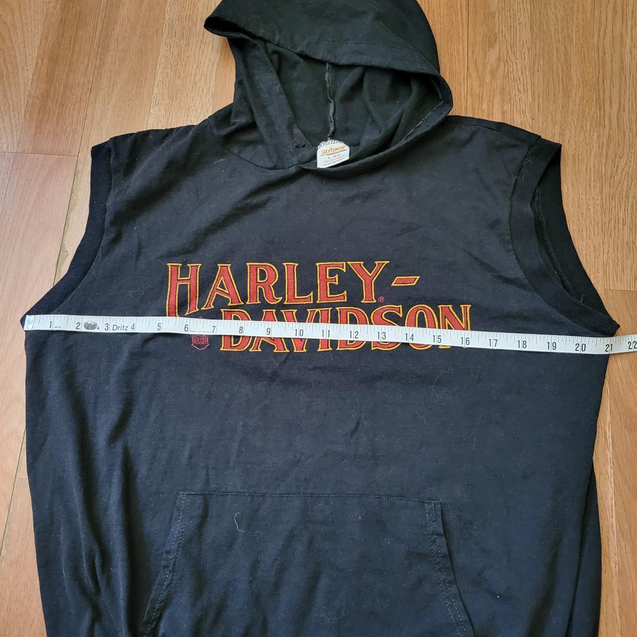 Harley davidson 2025 sleeveless hoodie