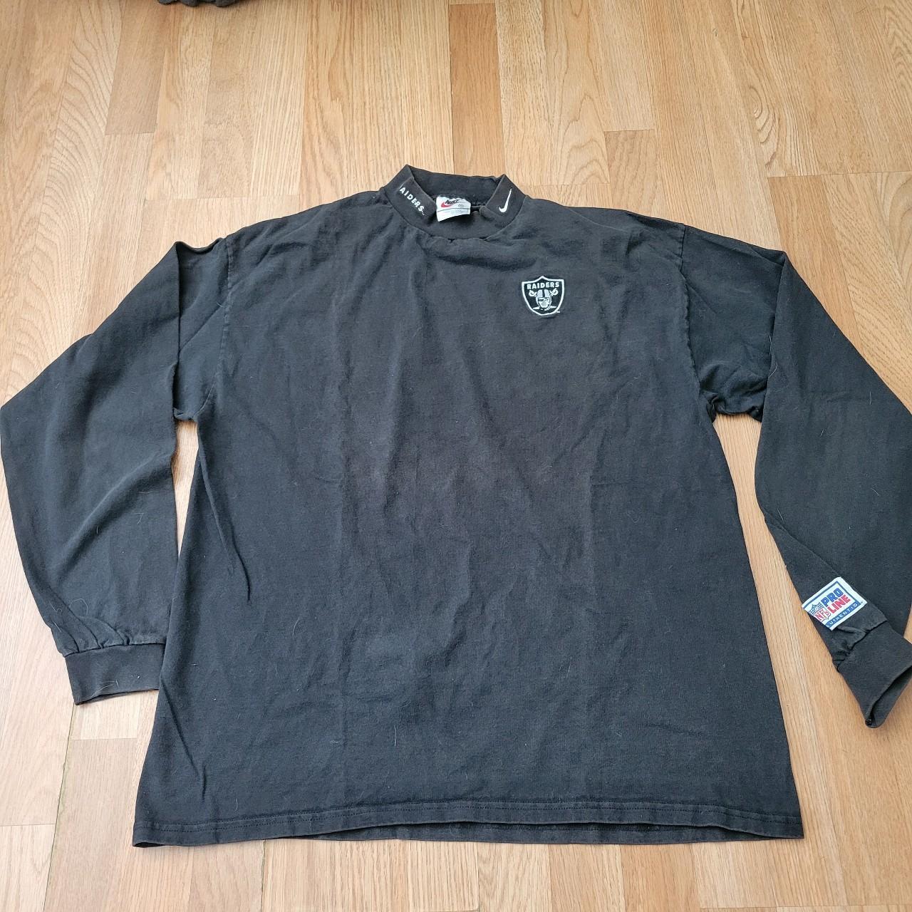 Vintage 90's Oakland Raiders Jersey Long Sleeve Shirt 