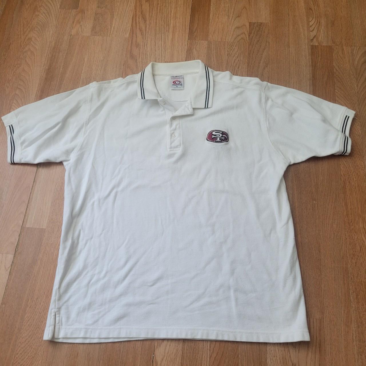 NFL Men's Polo Shirt - White - XL