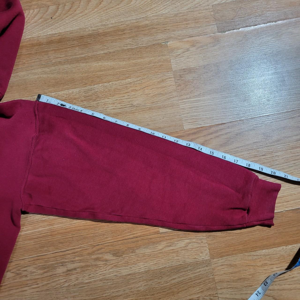 Vintage red Stanford pullover hoodie size large in - Depop