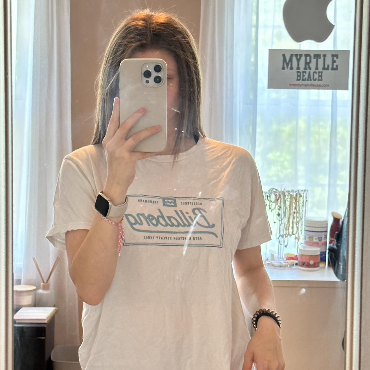 billabong grey t shirt