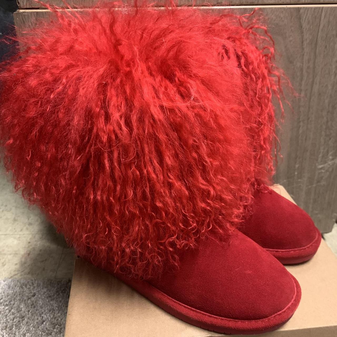 royal blue bearpaw boots