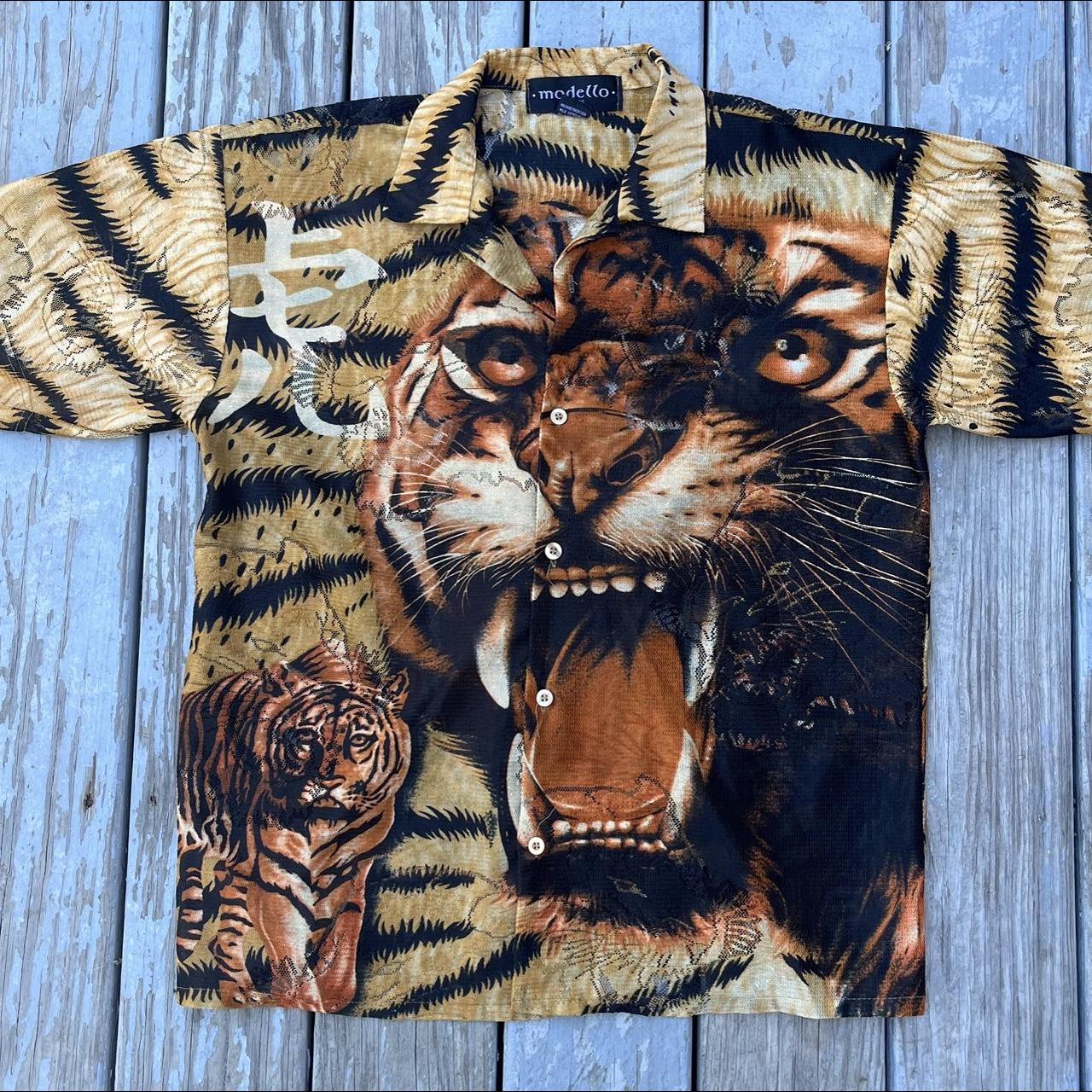 Modello Rare Vintage 1990s Hip Hop Rave All Over | Depop